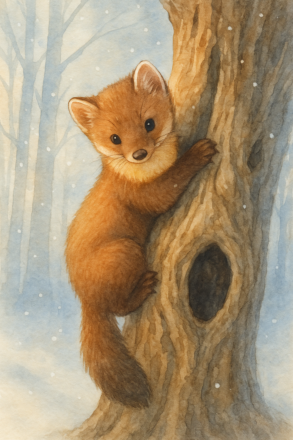 De boommarter - Rakelbos natuurlesje