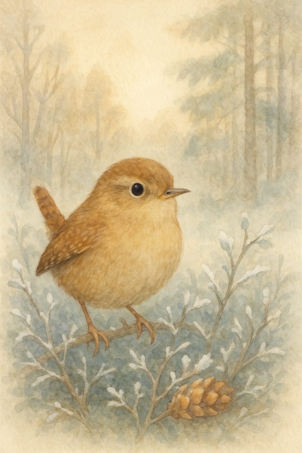 De winterkoning – Rakelbos natuurlesje