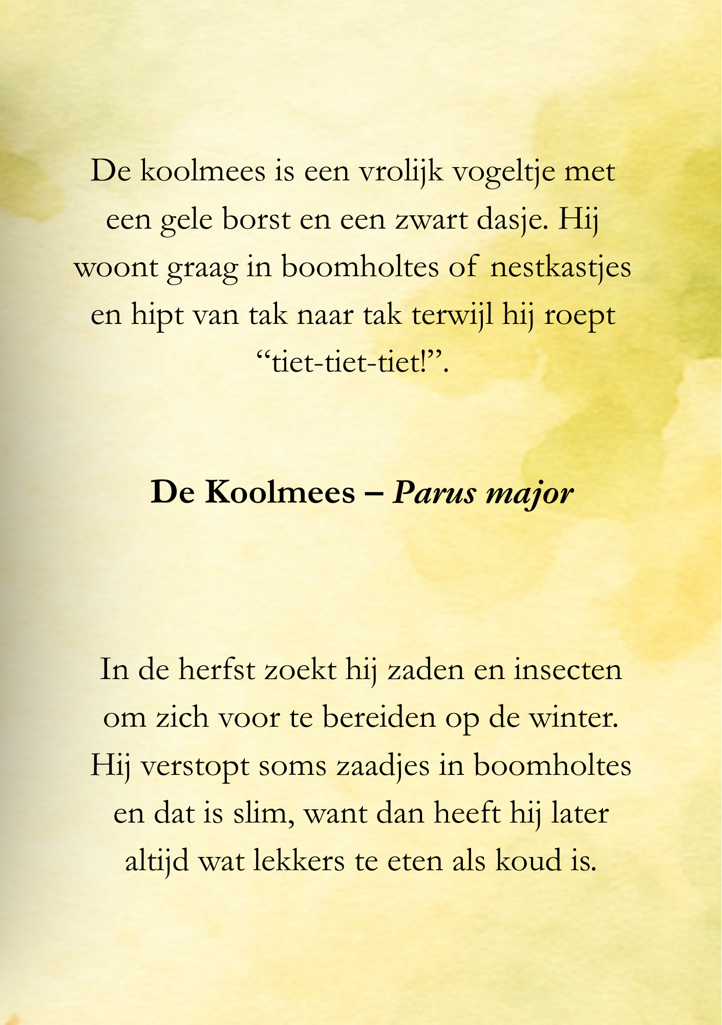 Natuurlesjes - herfsteditie